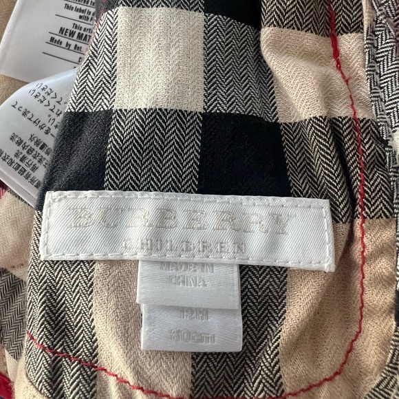 Burberry quilted jacket 12 months - Picture 6 of 6